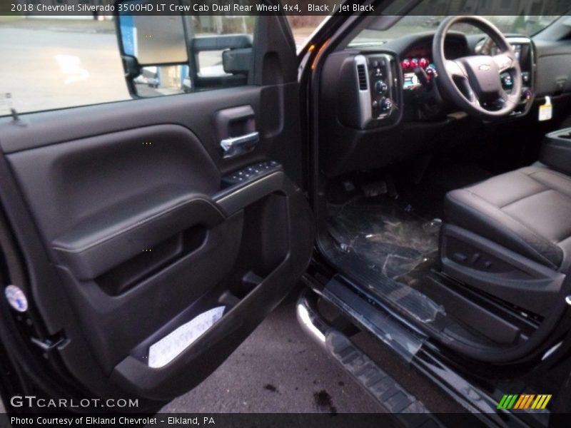 Black / Jet Black 2018 Chevrolet Silverado 3500HD LT Crew Cab Dual Rear Wheel 4x4