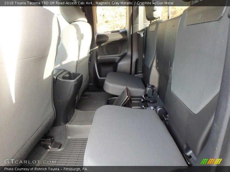 Rear Seat of 2018 Tacoma TRD Off Road Access Cab 4x4