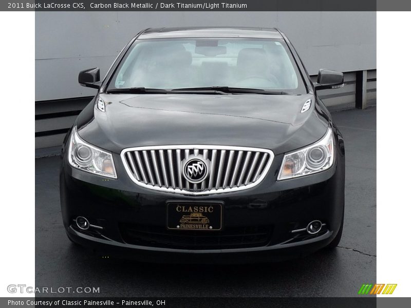 Carbon Black Metallic / Dark Titanium/Light Titanium 2011 Buick LaCrosse CXS