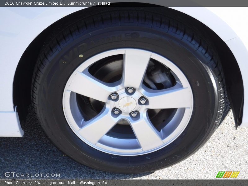 Summit White / Jet Black 2016 Chevrolet Cruze Limited LT