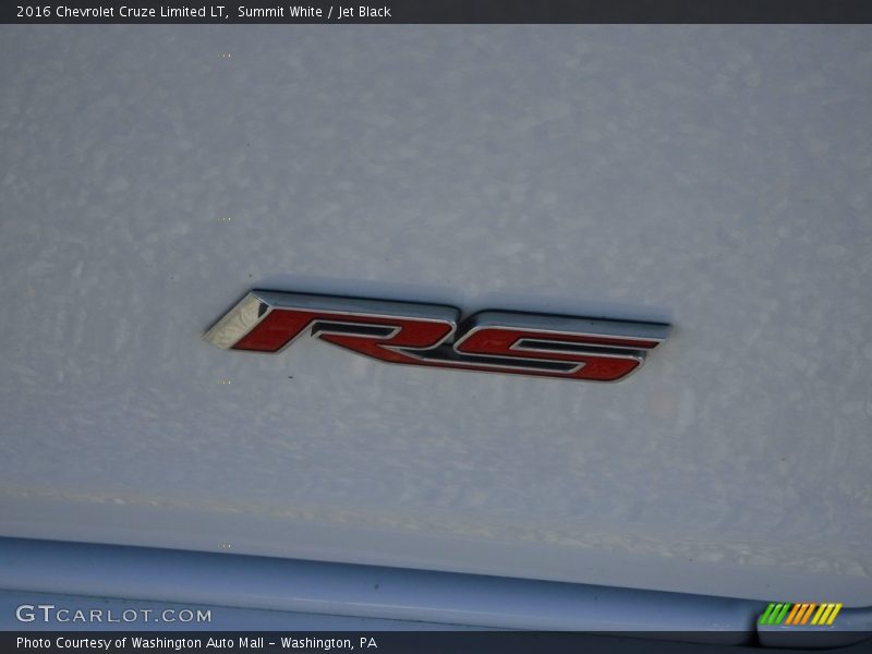 Summit White / Jet Black 2016 Chevrolet Cruze Limited LT