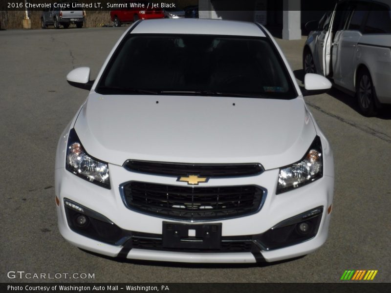 Summit White / Jet Black 2016 Chevrolet Cruze Limited LT
