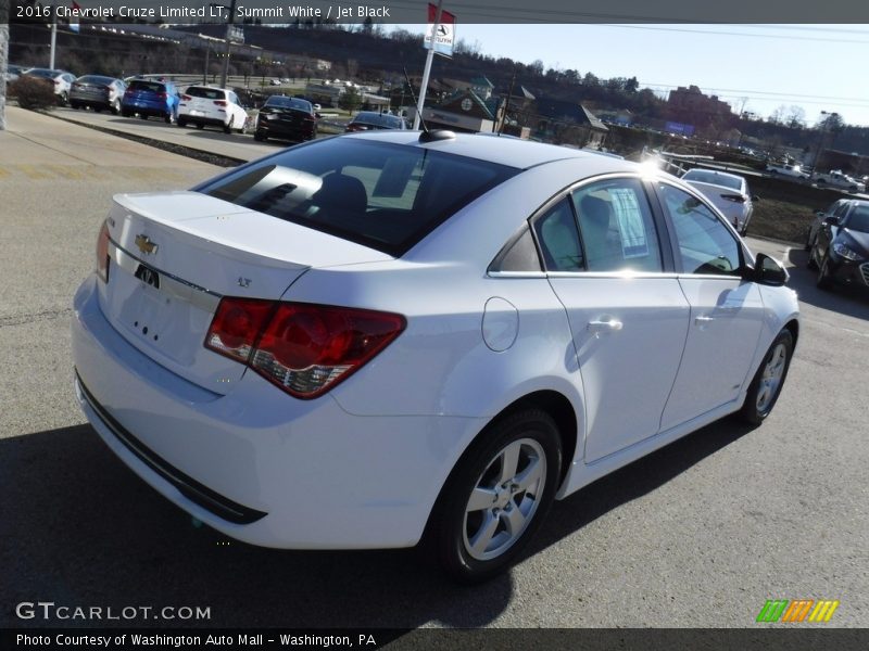 Summit White / Jet Black 2016 Chevrolet Cruze Limited LT