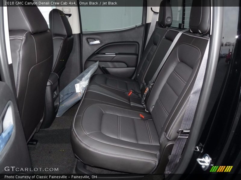 Rear Seat of 2018 Canyon Denali Crew Cab 4x4