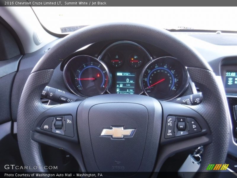 Summit White / Jet Black 2016 Chevrolet Cruze Limited LT