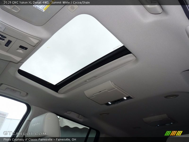 Sunroof of 2018 Yukon XL Denali 4WD
