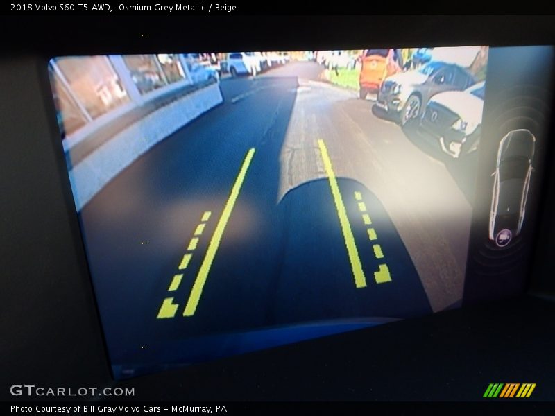 Osmium Grey Metallic / Beige 2018 Volvo S60 T5 AWD