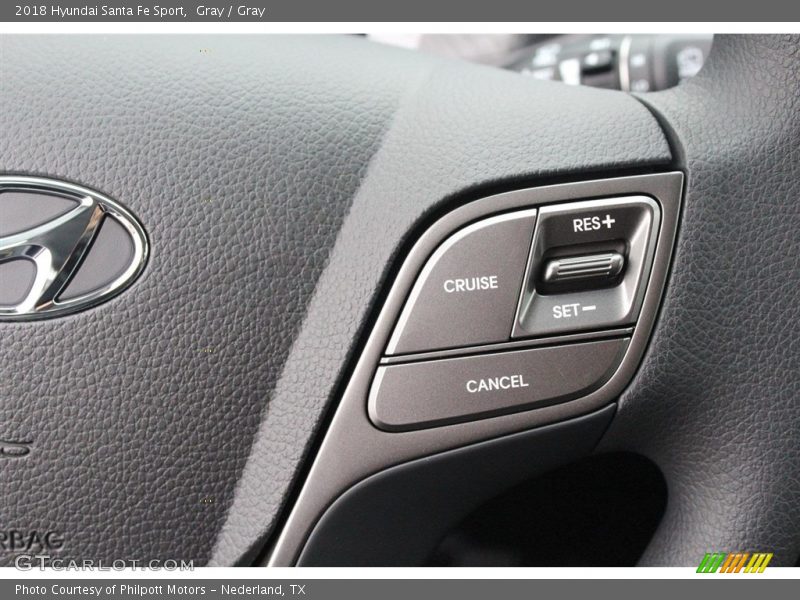 Gray / Gray 2018 Hyundai Santa Fe Sport