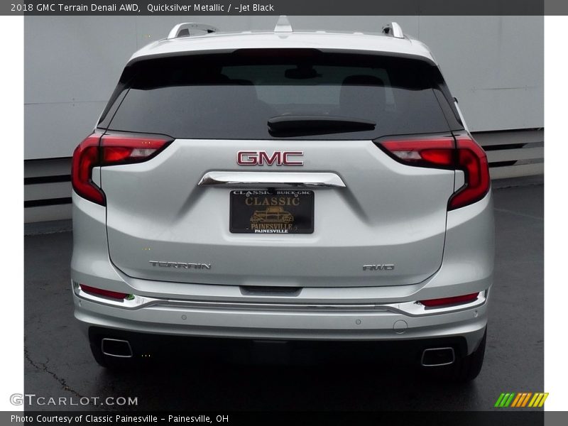Quicksilver Metallic / ­Jet Black 2018 GMC Terrain Denali AWD