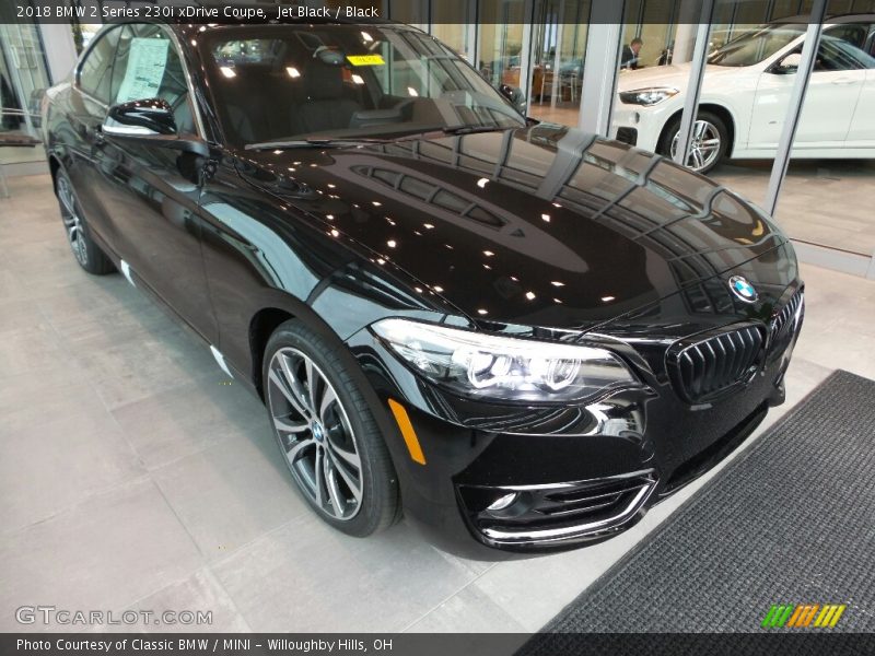 Jet Black / Black 2018 BMW 2 Series 230i xDrive Coupe