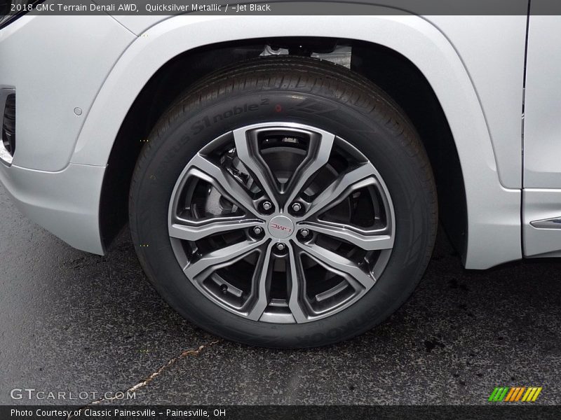 Quicksilver Metallic / ­Jet Black 2018 GMC Terrain Denali AWD