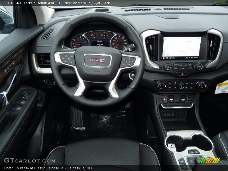 Quicksilver Metallic / ­Jet Black 2018 GMC Terrain Denali AWD