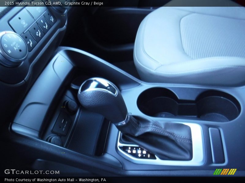 Graphite Gray / Beige 2015 Hyundai Tucson GLS AWD