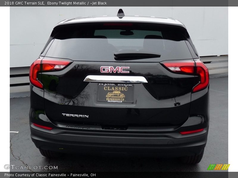 Ebony Twilight Metallic / ­Jet Black 2018 GMC Terrain SLE