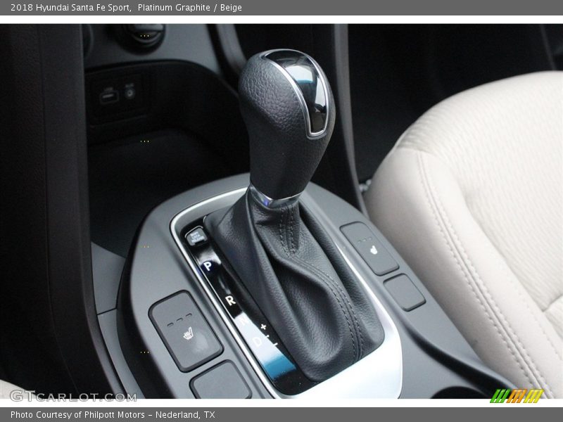 Platinum Graphite / Beige 2018 Hyundai Santa Fe Sport