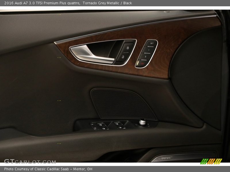 Tornado Grey Metallic / Black 2016 Audi A7 3.0 TFSI Premium Plus quattro