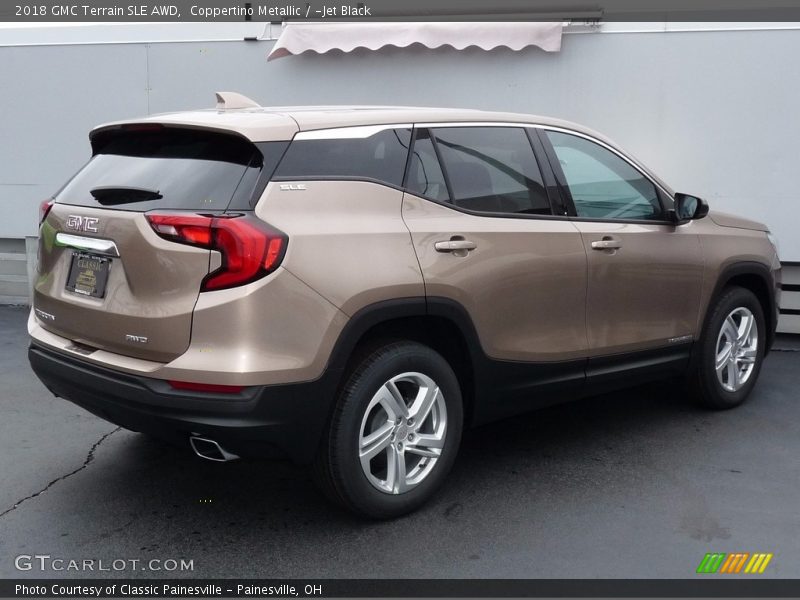 Coppertino Metallic / ­Jet Black 2018 GMC Terrain SLE AWD