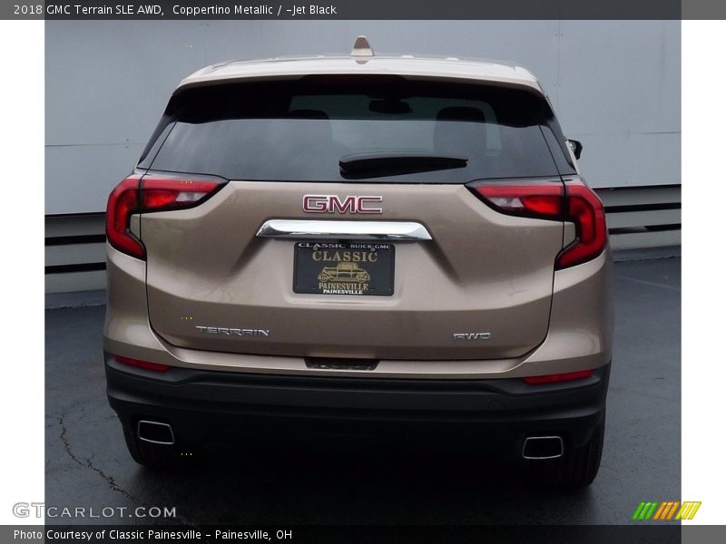 Coppertino Metallic / ­Jet Black 2018 GMC Terrain SLE AWD