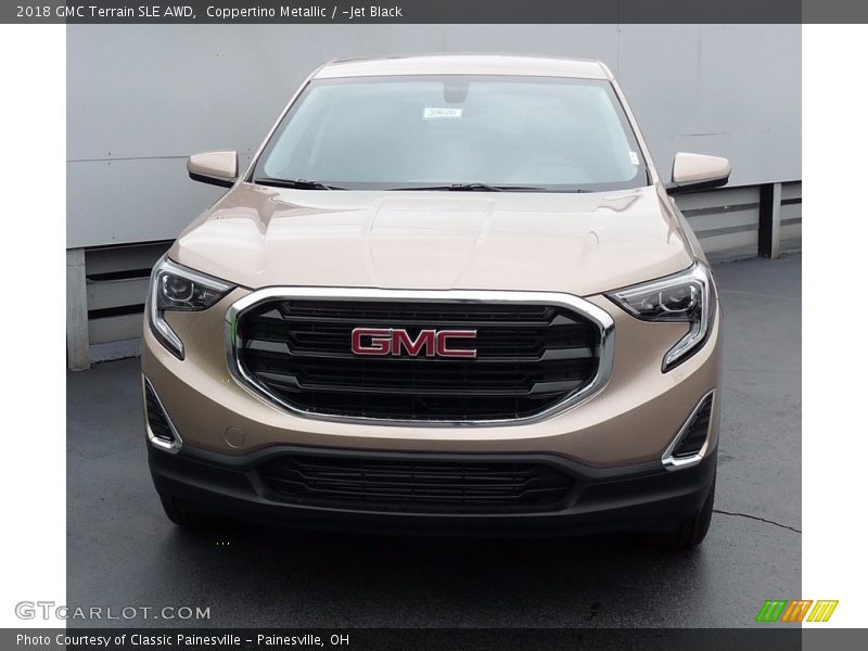 Coppertino Metallic / ­Jet Black 2018 GMC Terrain SLE AWD