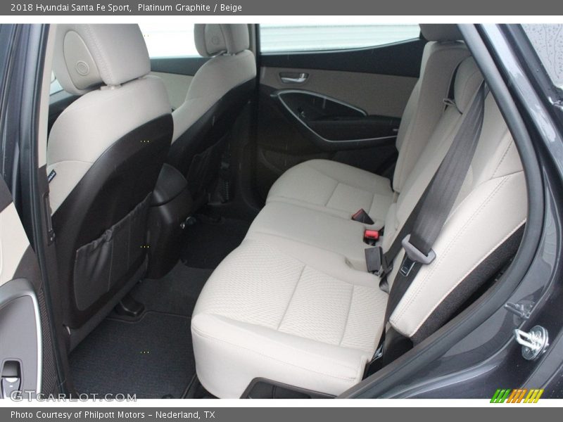 Platinum Graphite / Beige 2018 Hyundai Santa Fe Sport