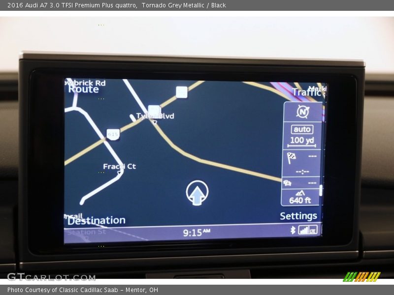 Tornado Grey Metallic / Black 2016 Audi A7 3.0 TFSI Premium Plus quattro