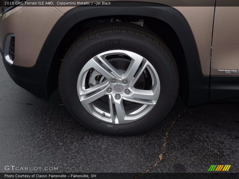 Coppertino Metallic / ­Jet Black 2018 GMC Terrain SLE AWD