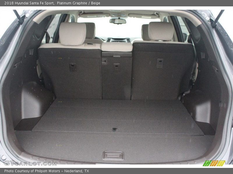Platinum Graphite / Beige 2018 Hyundai Santa Fe Sport
