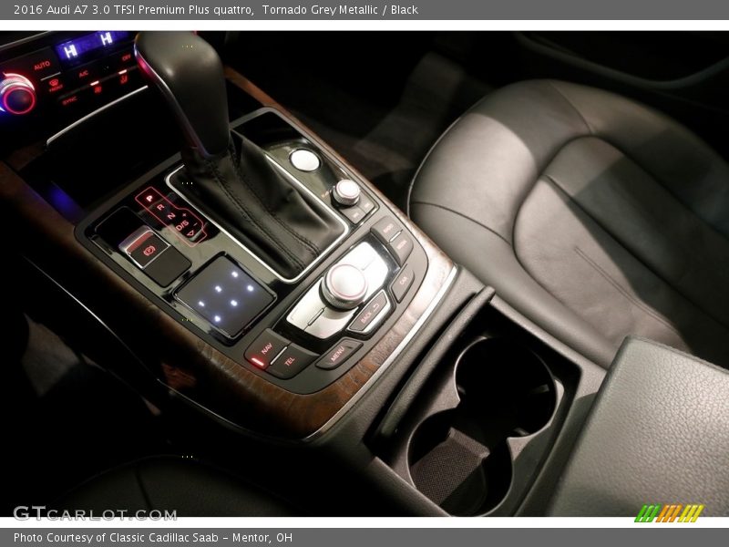 Tornado Grey Metallic / Black 2016 Audi A7 3.0 TFSI Premium Plus quattro