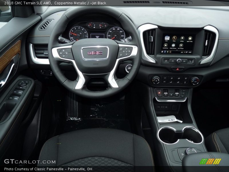 Coppertino Metallic / ­Jet Black 2018 GMC Terrain SLE AWD