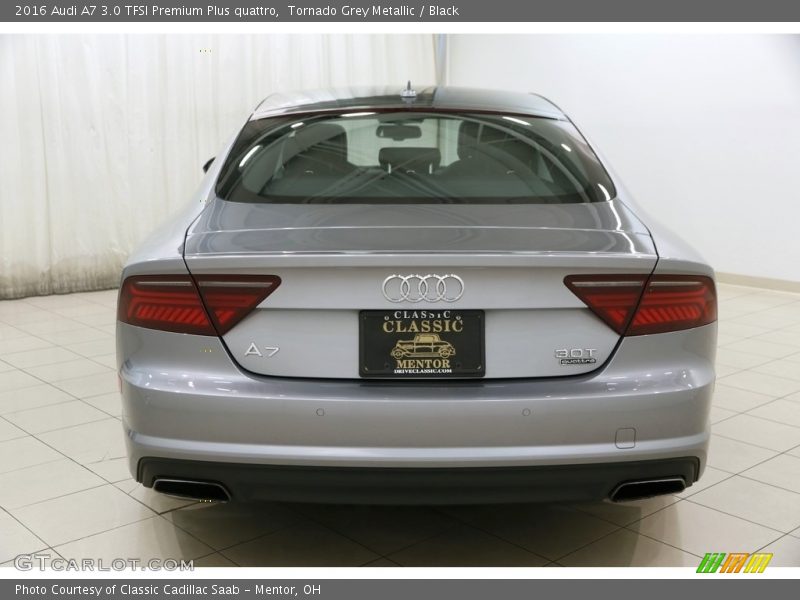 Tornado Grey Metallic / Black 2016 Audi A7 3.0 TFSI Premium Plus quattro