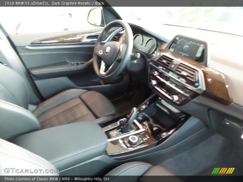 Dark Graphite Metallic / Black 2018 BMW X3 xDrive30i