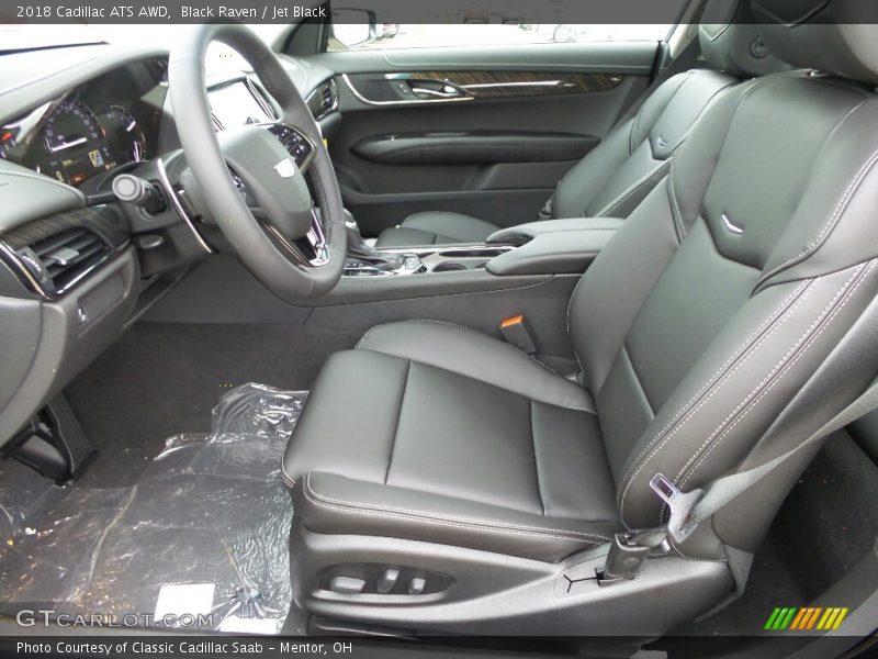 Black Raven / Jet Black 2018 Cadillac ATS AWD