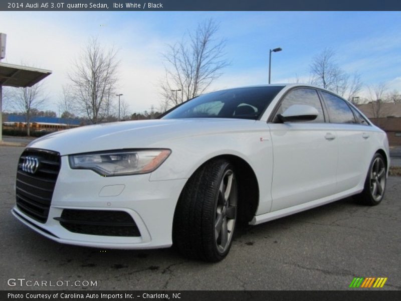 Ibis White / Black 2014 Audi A6 3.0T quattro Sedan