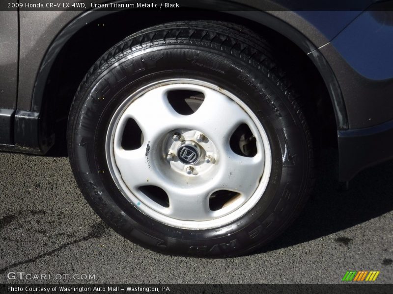 Urban Titanium Metallic / Black 2009 Honda CR-V LX 4WD