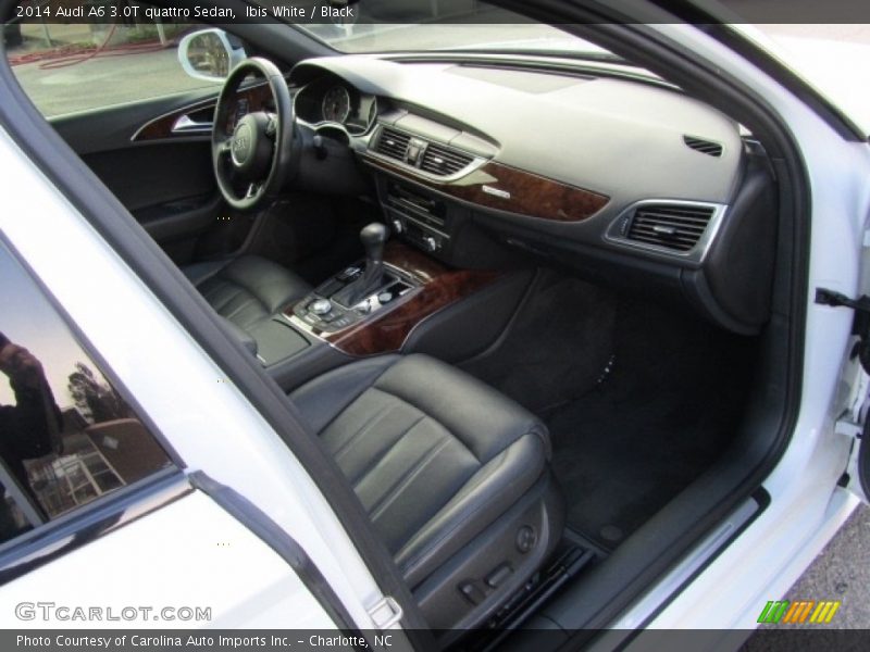 Ibis White / Black 2014 Audi A6 3.0T quattro Sedan