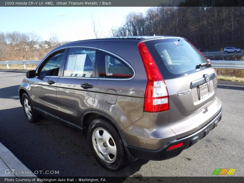 Urban Titanium Metallic / Black 2009 Honda CR-V LX 4WD
