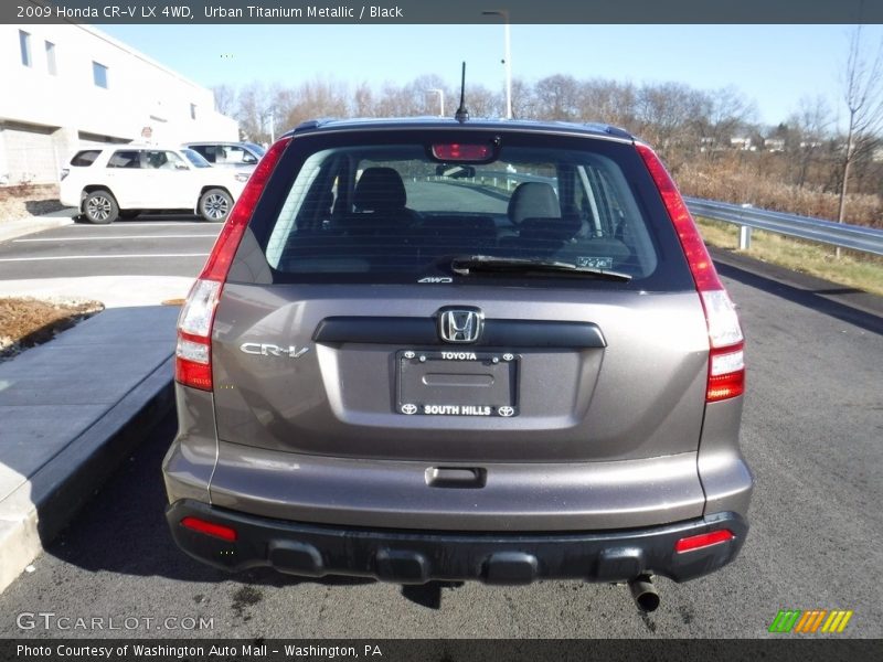 Urban Titanium Metallic / Black 2009 Honda CR-V LX 4WD