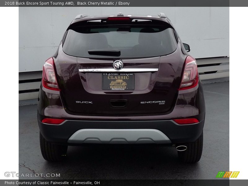 Black Cherry Metallic / Ebony 2018 Buick Encore Sport Touring AWD