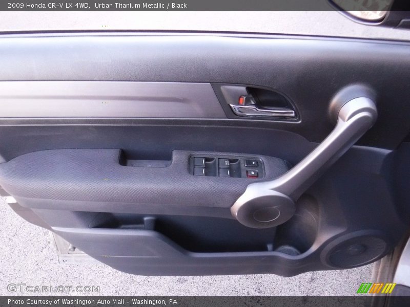Urban Titanium Metallic / Black 2009 Honda CR-V LX 4WD