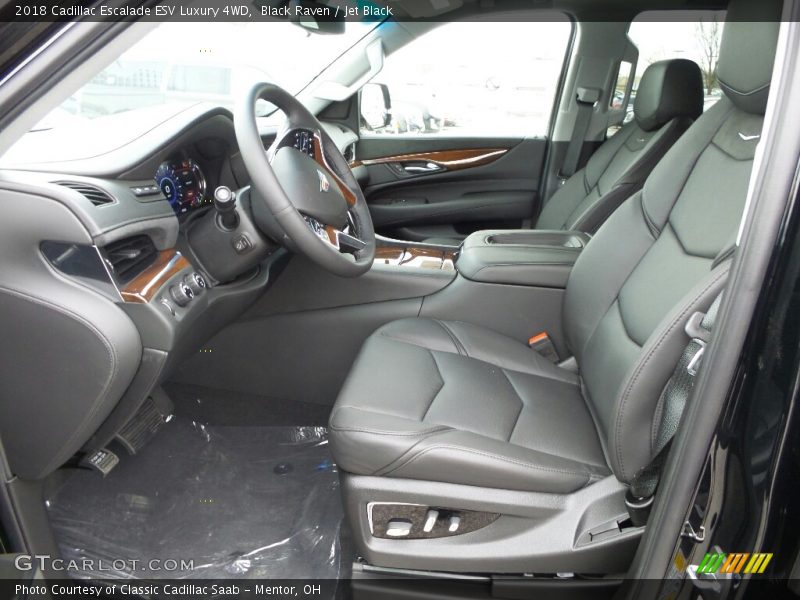  2018 Escalade ESV Luxury 4WD Jet Black Interior