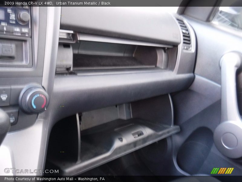 Urban Titanium Metallic / Black 2009 Honda CR-V LX 4WD