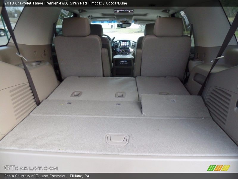 Siren Red Tintcoat / Cocoa/Dune 2018 Chevrolet Tahoe Premier 4WD