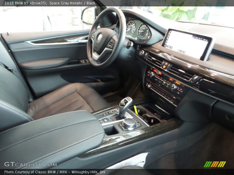 Space Gray Metallic / Black 2018 BMW X5 xDrive35i