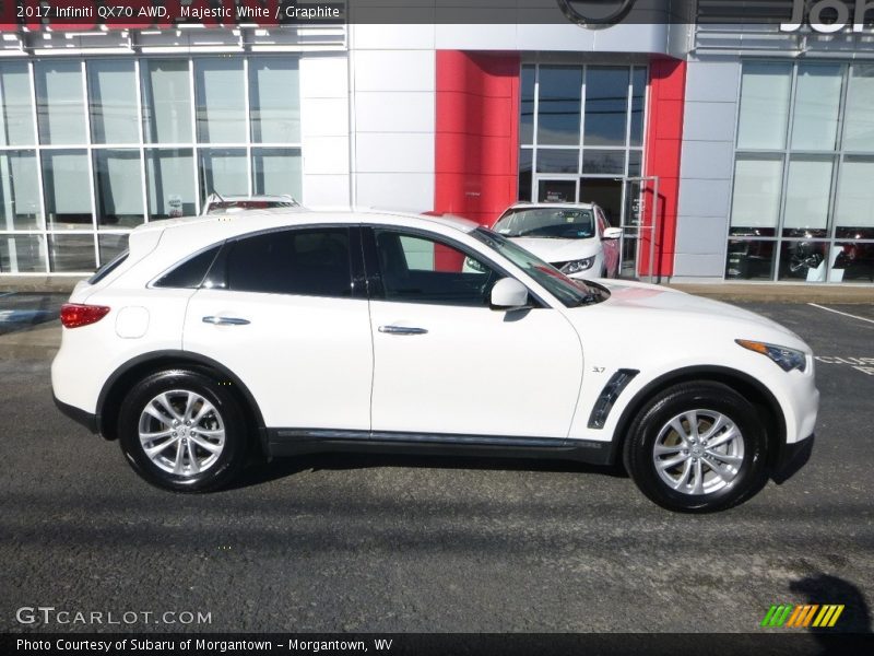  2017 QX70 AWD Majestic White