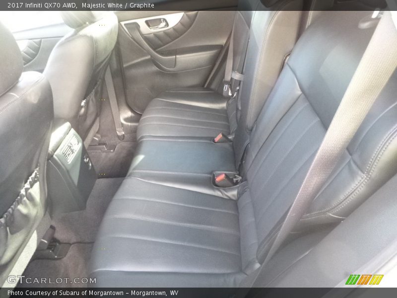 Majestic White / Graphite 2017 Infiniti QX70 AWD