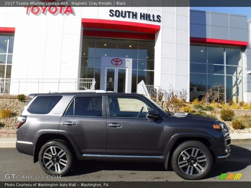 Magnetic Gray Metallic / Black 2017 Toyota 4Runner Limited 4x4
