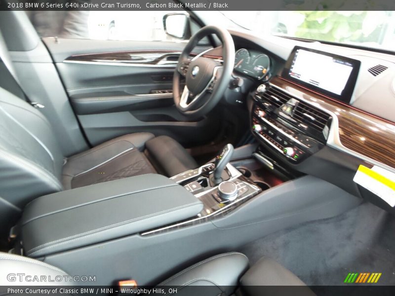 Carbon Black Metallic / Black 2018 BMW 6 Series 640i xDrive Gran Turismo