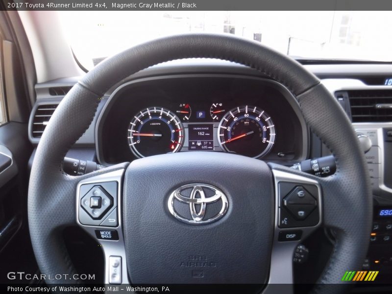 Magnetic Gray Metallic / Black 2017 Toyota 4Runner Limited 4x4