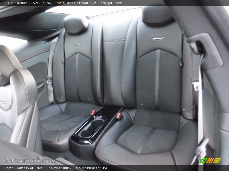 Rear Seat of 2015 CTS V-Coupe