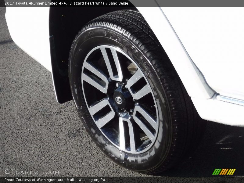 Blizzard Pearl White / Sand Beige 2017 Toyota 4Runner Limited 4x4